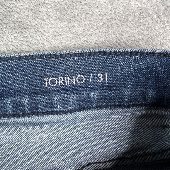 Fidelity Jeans Men 29x33 Torino Blue Slim‎ Fit Tapered Medium Made In USA Denim - Picture 13 of 16